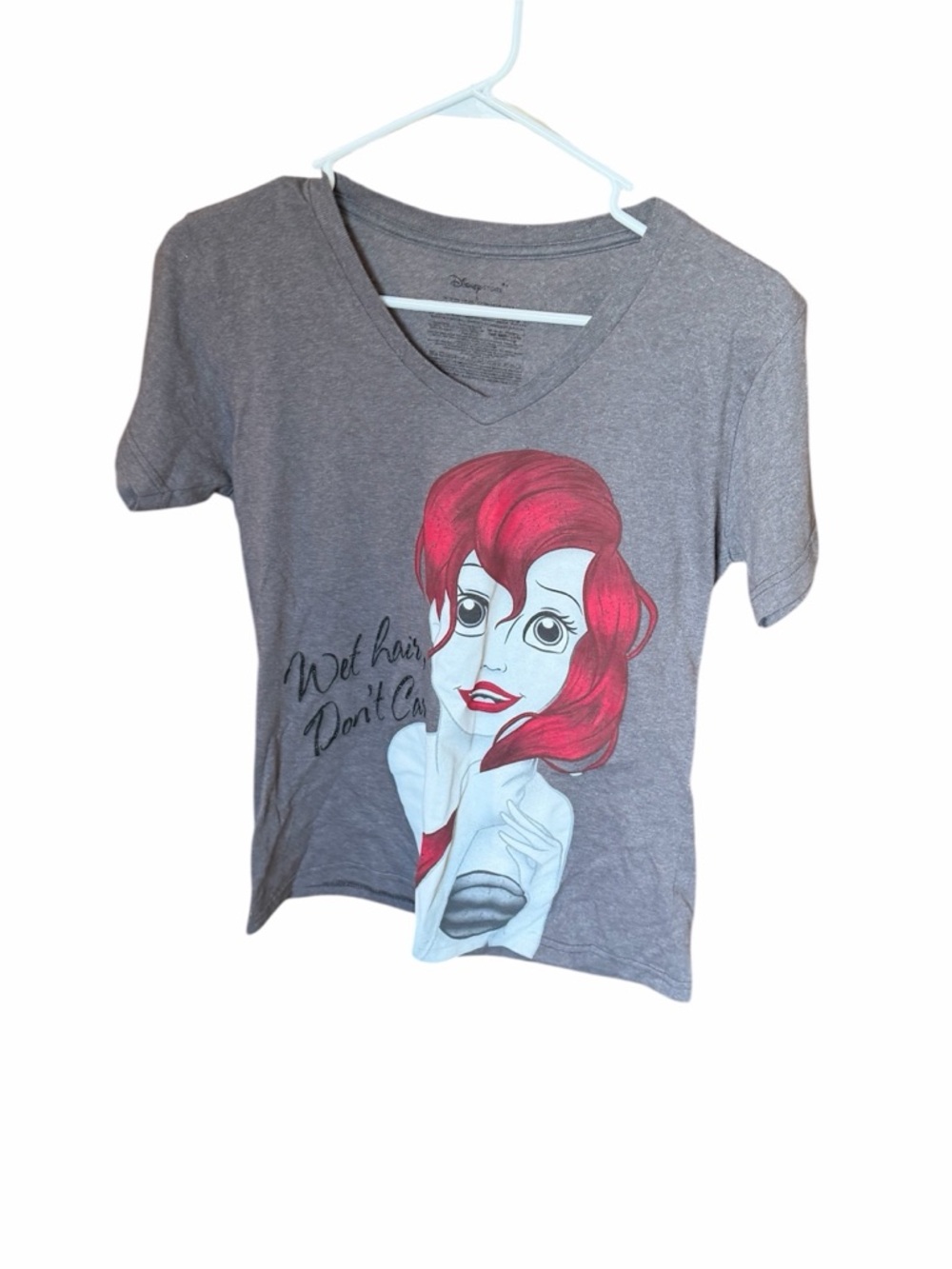 Little Mermaid Graphic V-Neck Graphic Tee